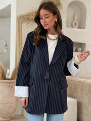 Le blazer Jaya bleu - Gualap