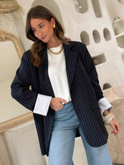 Le blazer Jaya bleu - Gualap