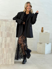Le blazer Leila noir - Gualap