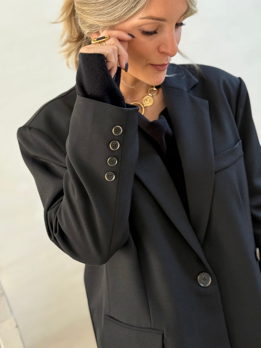 Le blazer Leila noir - Gualap