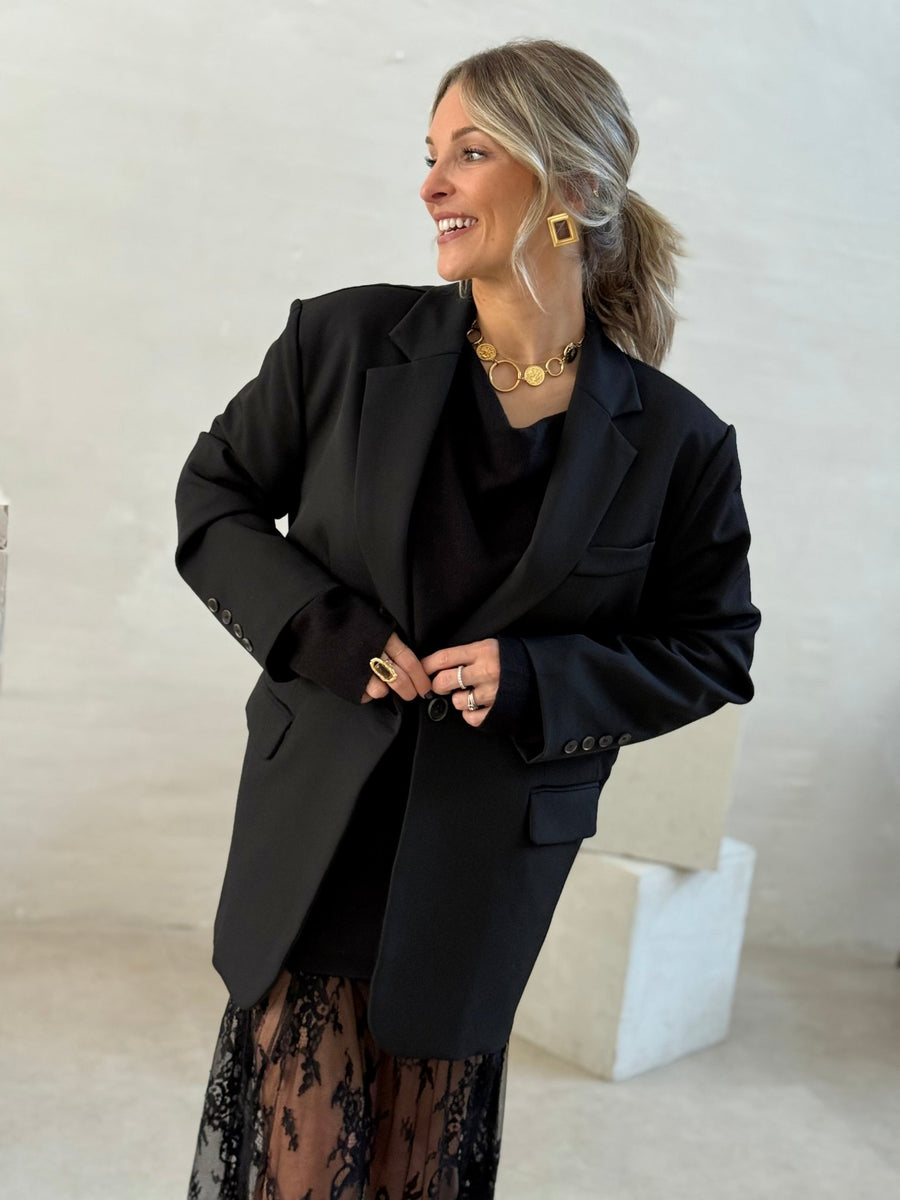 Le blazer Leila noir - Gualap