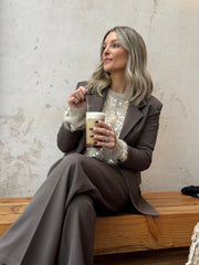 Le blazer Mallaury marron - Gualap