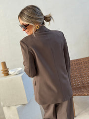 Le blazer Mallaury marron - Gualap