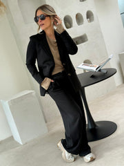 Le blazer Mallaury noir - Gualap