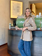 Le blazer Milla beige - Gualap