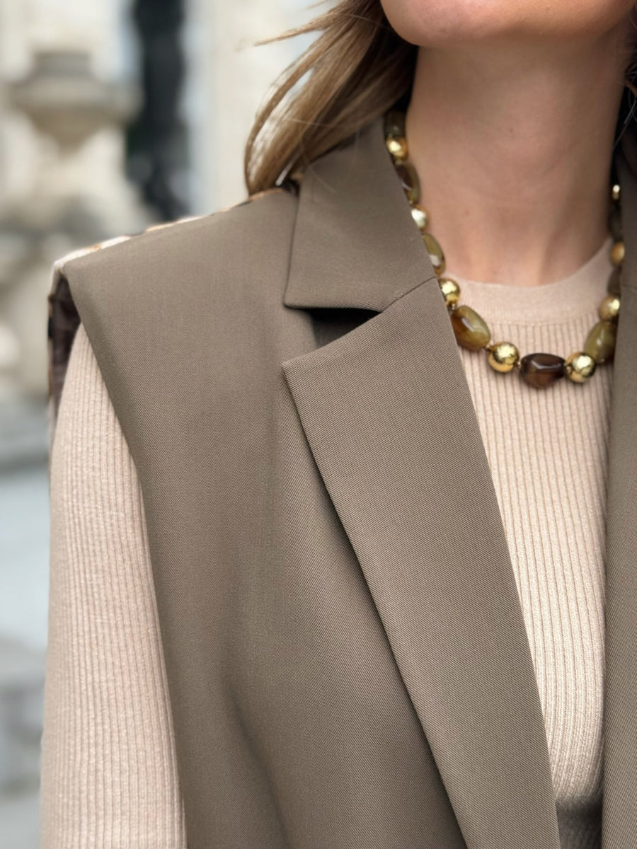 Le blazer sans manche Inaya - Gualap