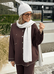 Le bonnet et l’echarpe Rachel beige - Gualap