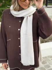 Le bonnet et l’echarpe Rachel beige - Gualap