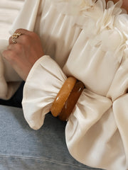 Le bracelet Priya taupe - Gualap