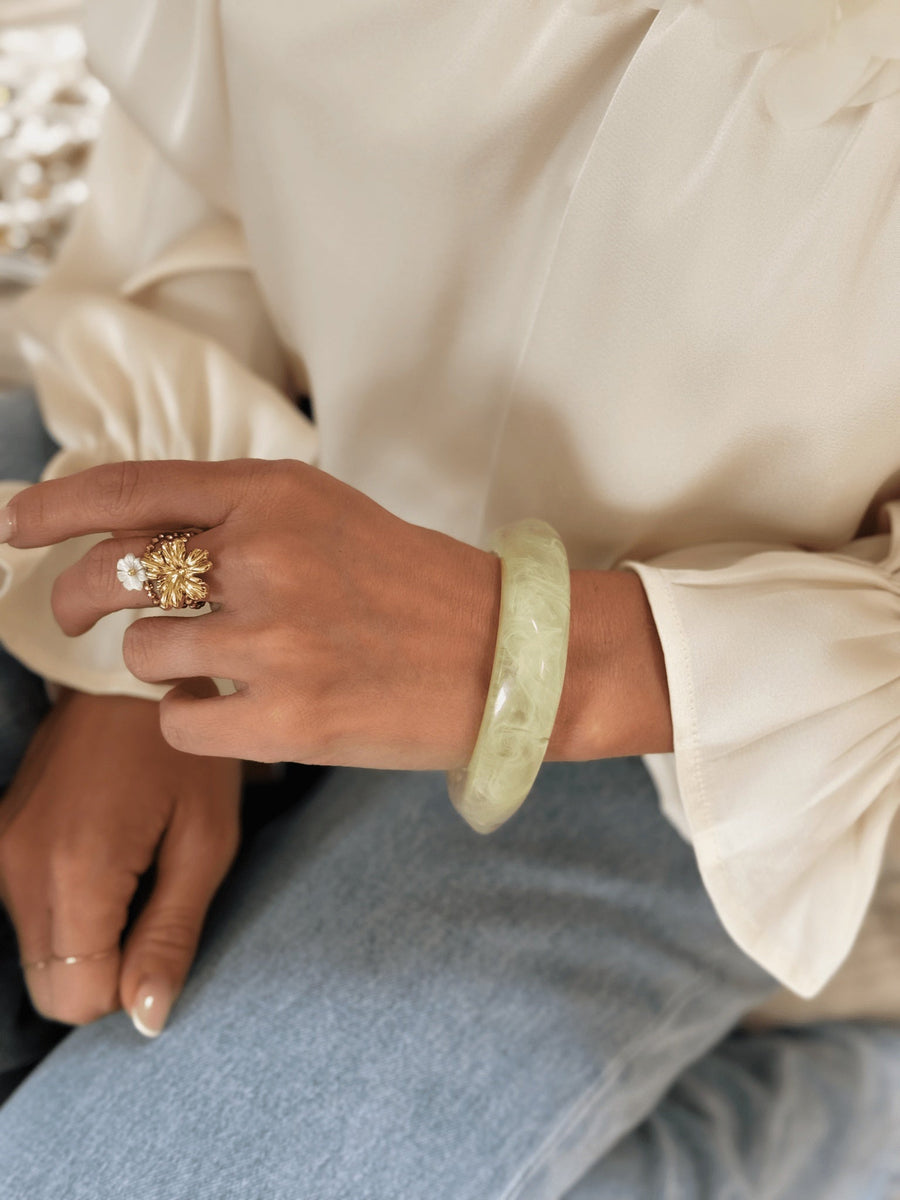Le bracelet Pryia vert - Gualap