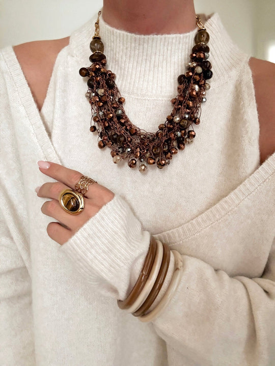 Le collier Narcisse - Gualap