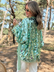 Le gilet Anita vert - Gualap