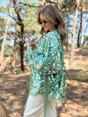 Le gilet Anita vert - Gualap