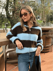 Le gilet Priya bleu - Gualap