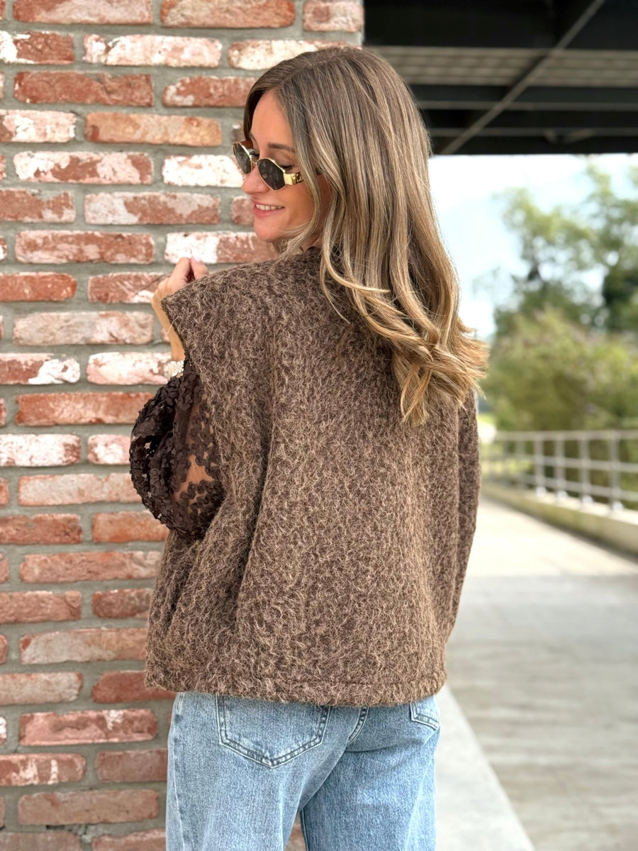 Le gilet sans manche clara marron - Gualap