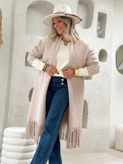 Le gilet Viola beige - Gualap