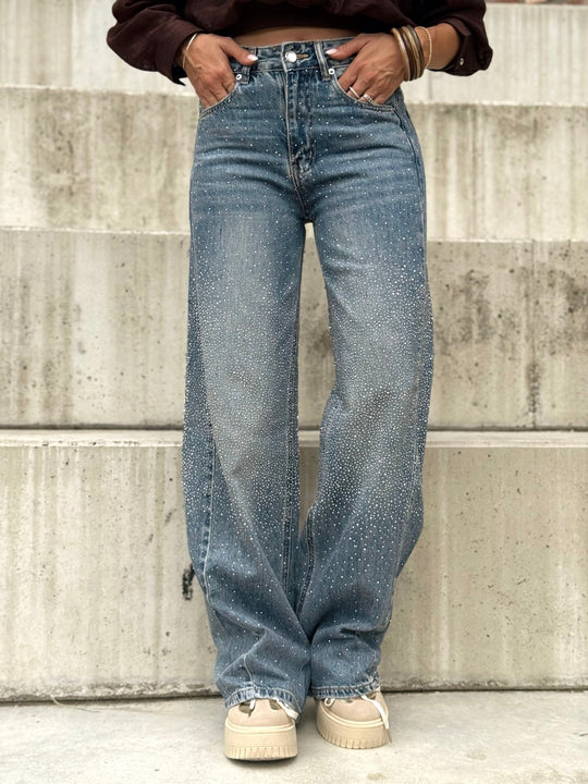 Le jeans cilem bleu foncé - Gualap