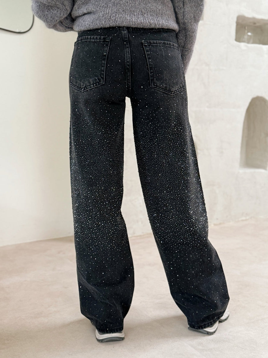 Le jeans Cilem noir - Gualap