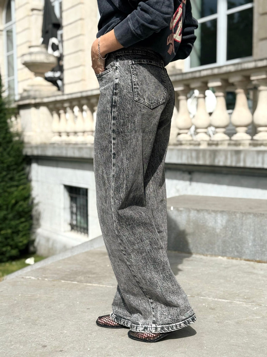 Le jeans Dorothy gris - Gualap