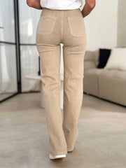 Le jeans Natanya beige - Gualap