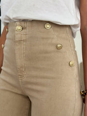 Le jeans Natanya beige-Gualap