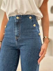 Le jeans Natanya bleu-Gualap