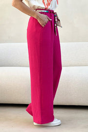 PANTALON - Le Pantalon Agnessa Fushia