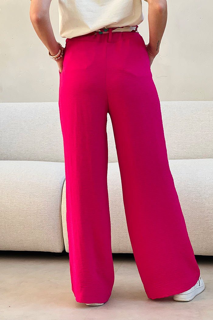 PANTALON - Le Pantalon Agnessa Fushia