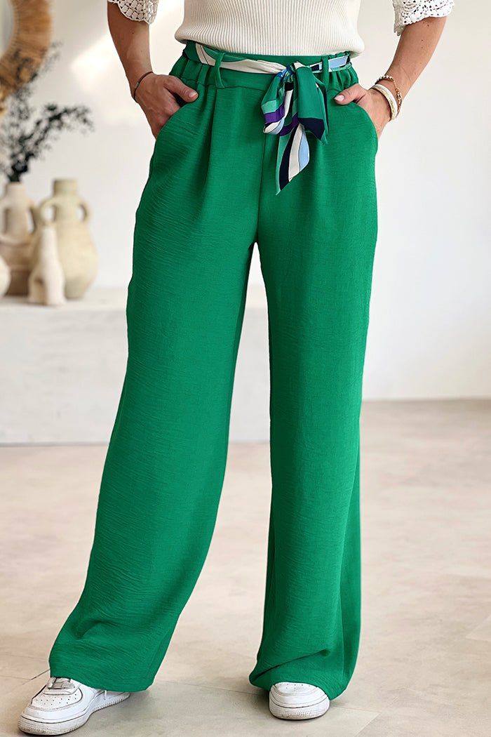 PANTALON - Le Pantalon Agnessa Vert