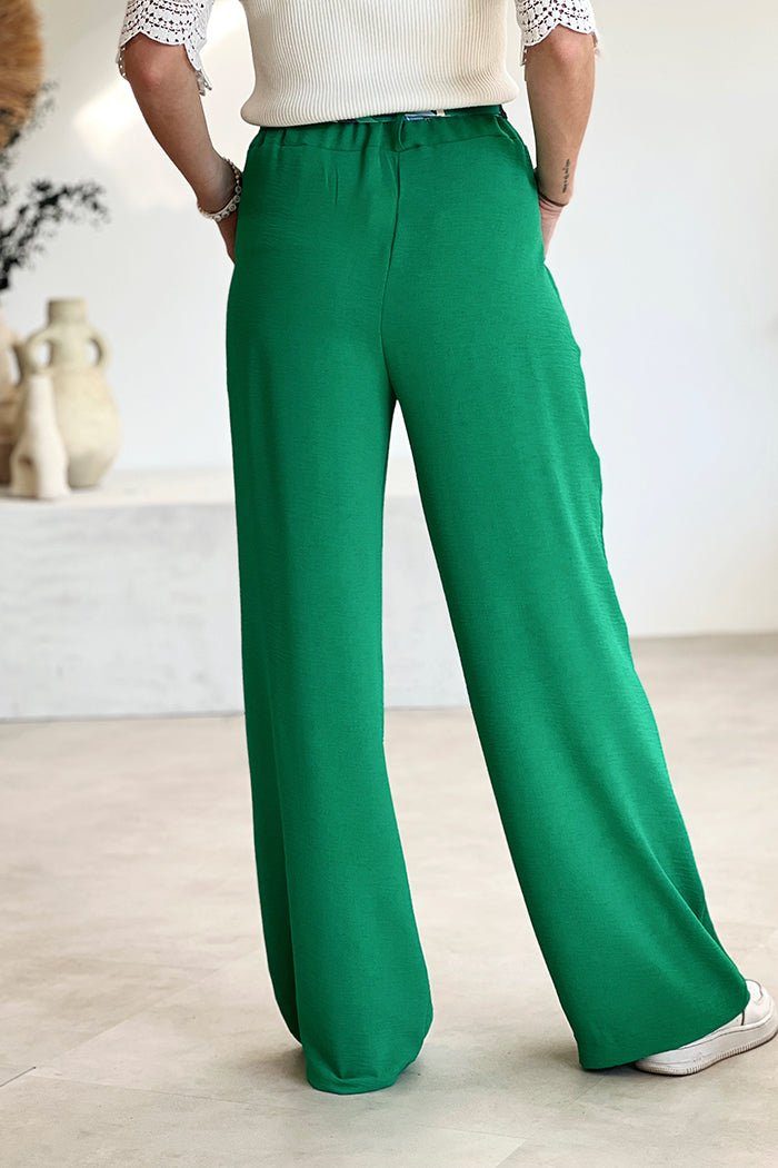 PANTALON - Le Pantalon Agnessa Vert