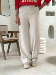 Le pantalon Bircan beige - Gualap