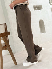 Le pantalon Bircan marron - Gualap