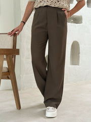 Le pantalon Bircan marron - Gualap