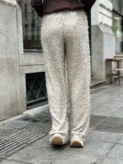 Le pantalon Ninon beige - Gualap