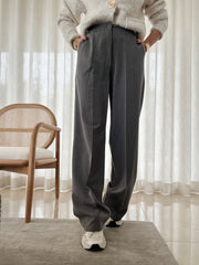 Le pantalon Secil gris - Gualap