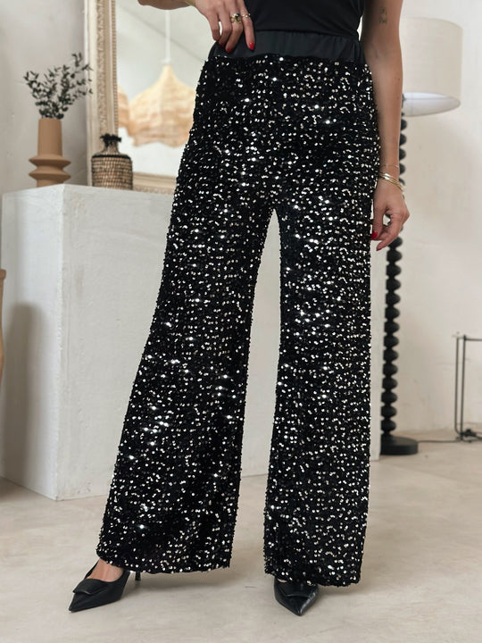 Le pantalon Yasma noir - Gualap