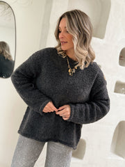 Le pull Clara gris - Gualap