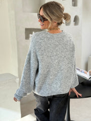 Le pull Manon gris - Gualap