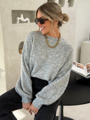 Le pull Manon gris - Gualap