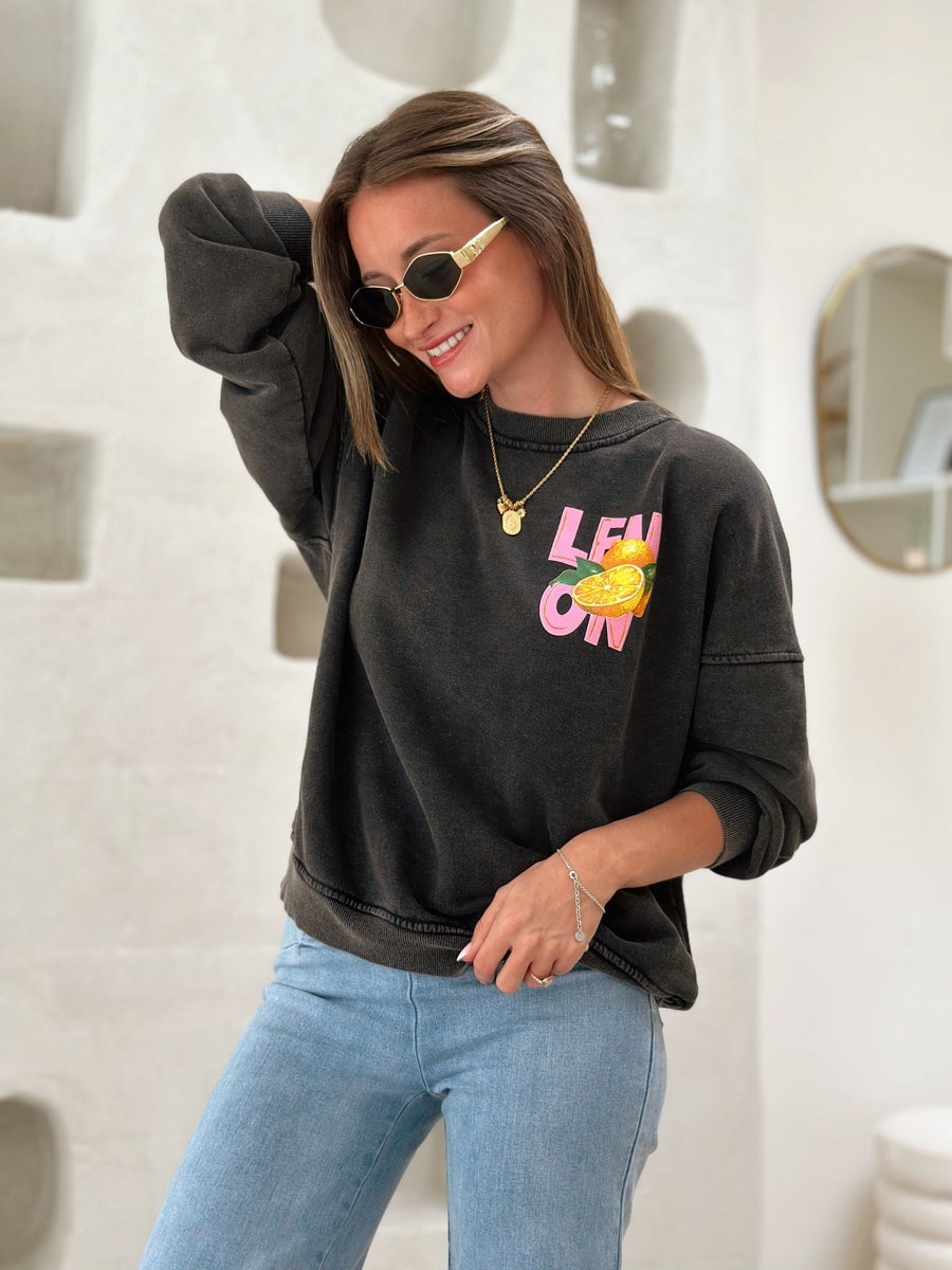 Le pull Molly gris-Gualap