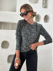 Le pull Nihale noir-Gualap