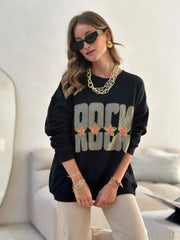 Le pull Olympe noir - Gualap