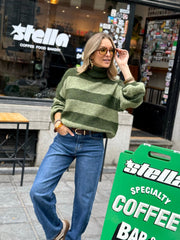 Le pull Palmyre vert - Gualap