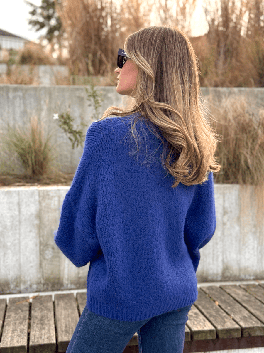 Le pull Sidji bleu - Gualap