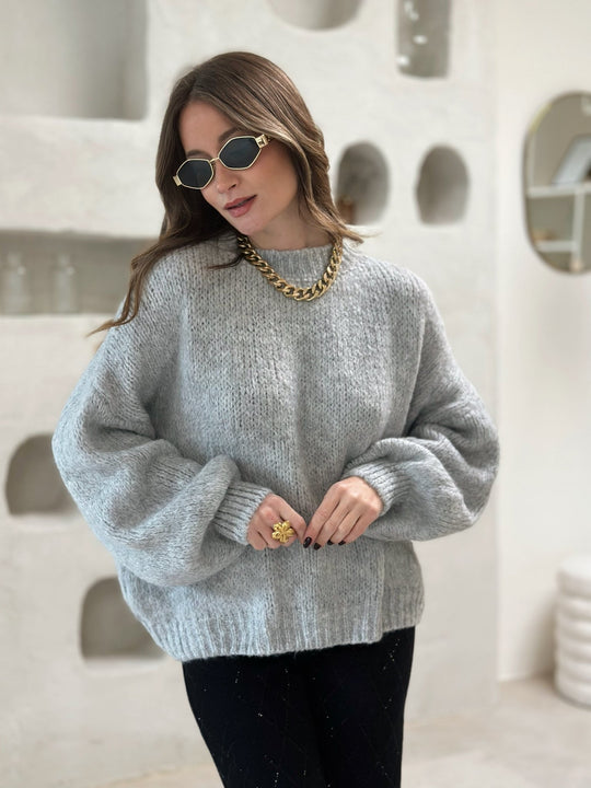 Le pull Sidji gris - Gualap