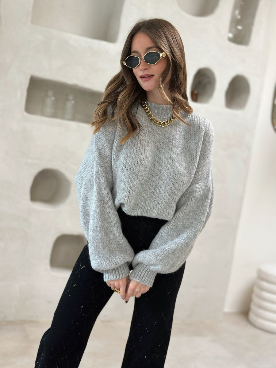 Le pull Sidji gris - Gualap