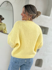 Le pull Sidji jaune - Gualap