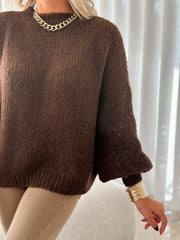 Le pull Sidji marron - Gualap