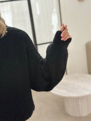 Le pull Sidji noir - Gualap