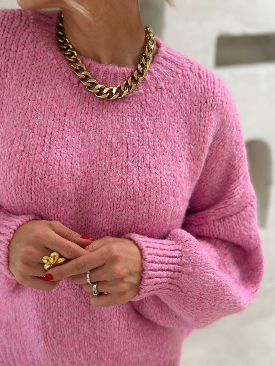 Le pull Sidji rose - Gualap